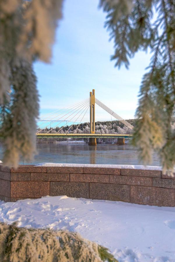 Design Apartment With Lake View, Sauna, Fireplace Rovaniemi Luaran gambar